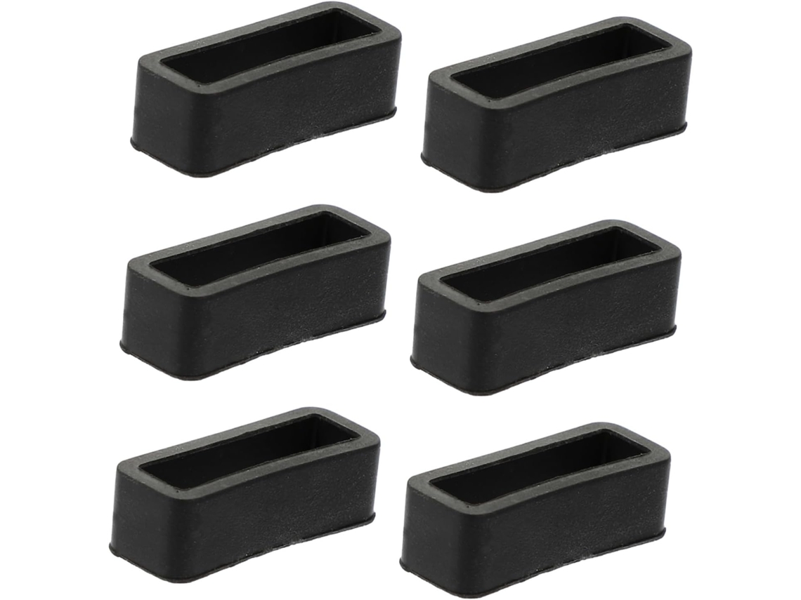 Conjunto De 6 Anéis De Silicone Para Pulseira De Relógio, Elásticos De Retenção, Peças De Reposição Gokoco