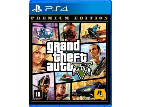 Grand Theft Auto 5: Premium Online Edition - PS4