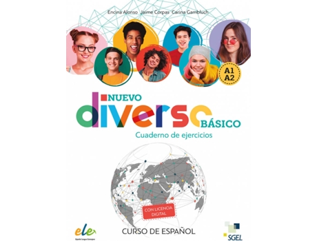 Livro Diverso Básico Ejercicios + @ de Encina Alonso Arija (Espanhol)