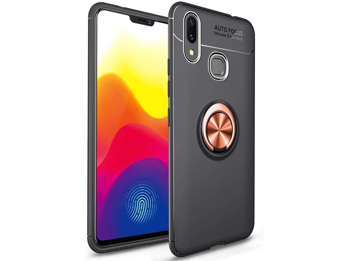 Capa Ultra Fina Giratório Graus Carro para Xiaomi Max 3 HONGWE. Acrílico Magnética
