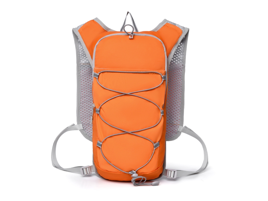 (laranja-amarelado) Mochila Esportiva Para Uso Ao Ar Livre, Mochila Com Garrafa, Grande Capacidade, Ciclismo, Caminhada E Escalada