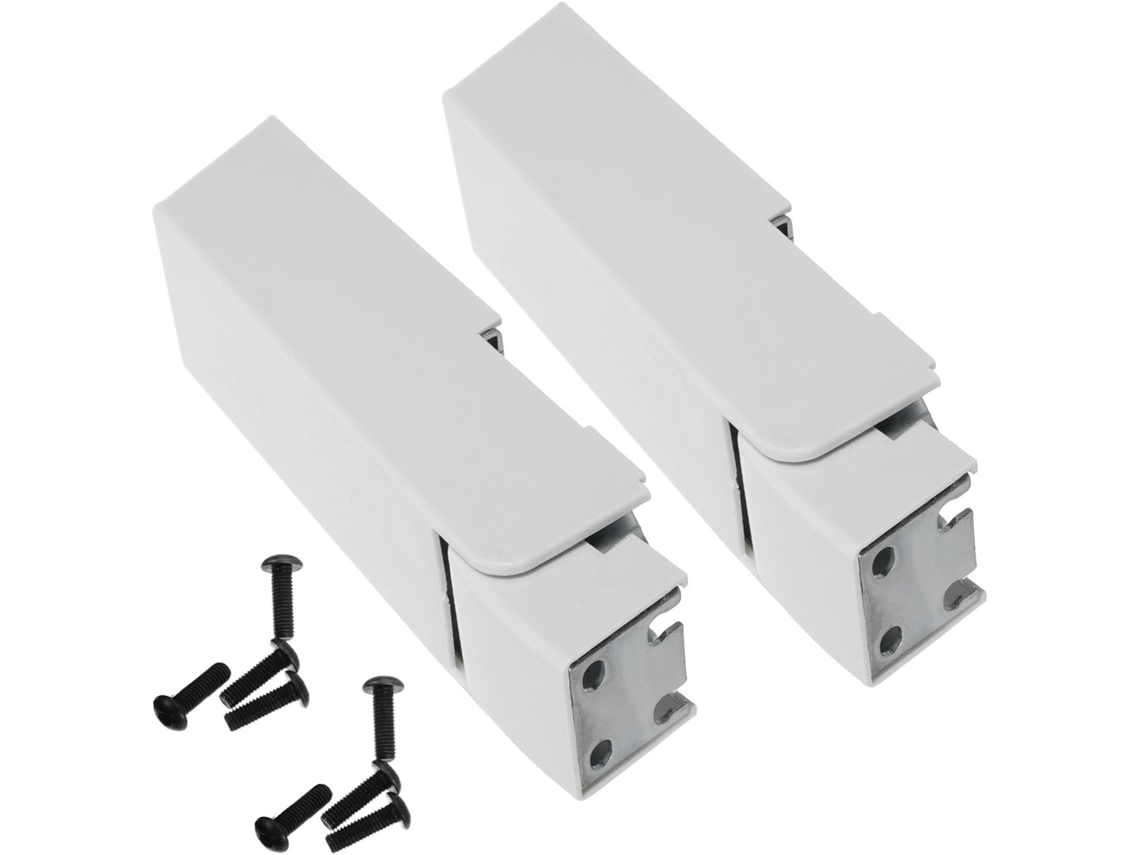 Nuobesty 2 Dobradiças De Metal Para Geladeira Com Acessórios Montagem Freezer Horizontal E, Fácil De Usar