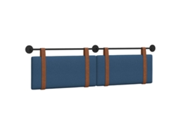 Cabeceira Suspensa Azul Pu Antigo MAISON EXCLUSIVE