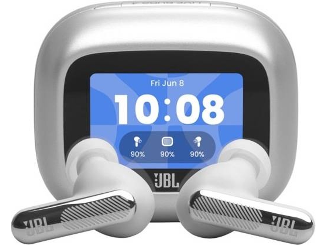 Auscultadores Bluetooth JBL Live Buds 4 (In Ear -  Microfone - Cinzento)