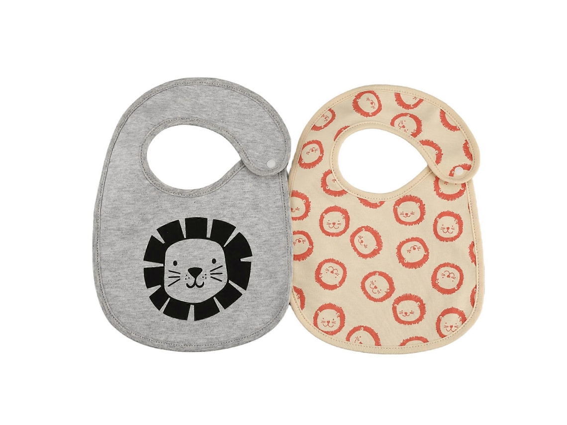 Babadores de algodão com data de prensagem ajustável, 2 peças, grossos e delicados, para bebês, 3 camadas, bandana, presente perfeito para um bebê.