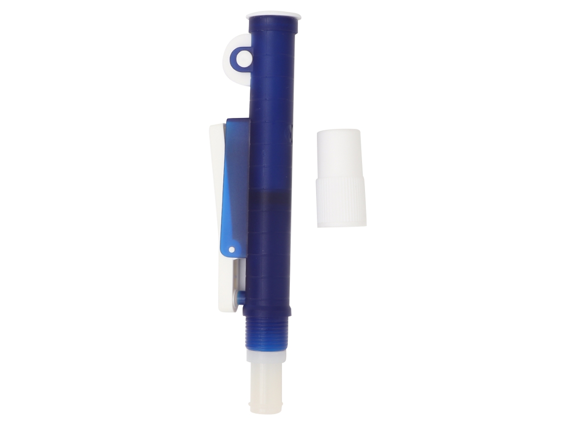 Bomba Llenadora De Pipetas Para Pipetas Plásticas Y De Vidrio Desechables 2 Ml Azul