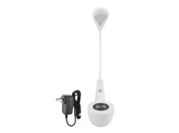 Lâmpada de Mesa Led para Estudo com Carregador Sem Fio Usb Controle de Toque