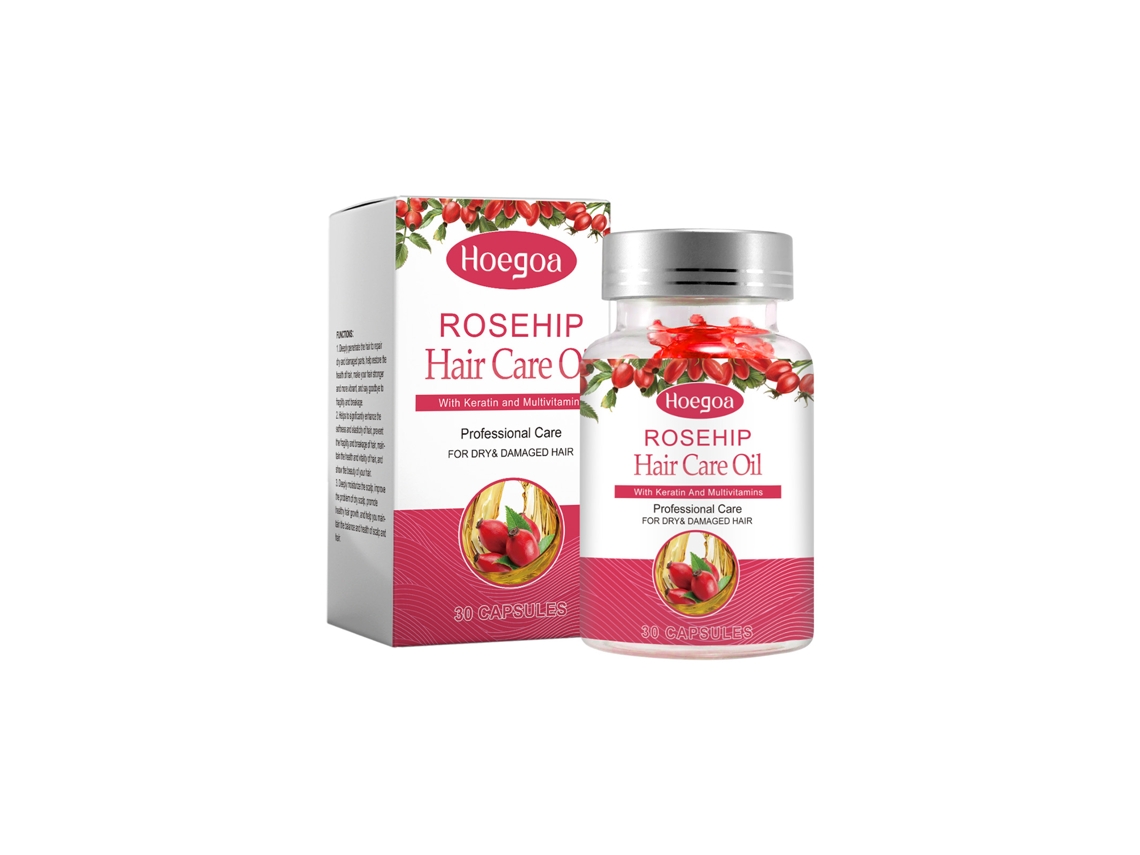 Essência Capilar em Cápsulas com Rosa Mosqueta para Cabelo Seco e Suave LAXISCREED