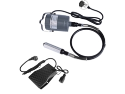 Kit Dremel De Velocidade Variável Com Pé E 53 Peças De Fiação E Polimento Da Laxiscreed