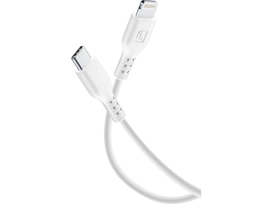 Cabo CELLULAR LINE Usb-C/Lighthing 2Mt (Outlet Caixa Aberta)