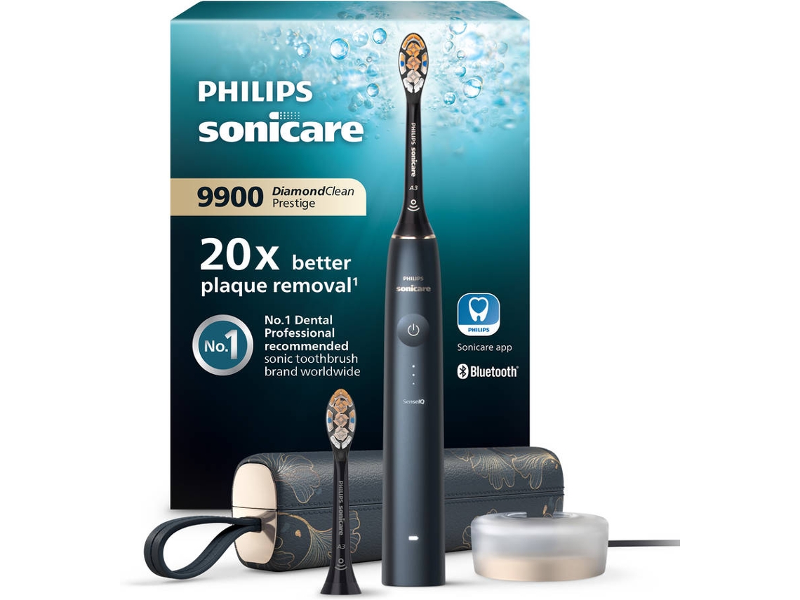 Escova de Dentes Elétrica PHILIPS Sonicare Series 99000 HX9992/42 (Azul Crepúsculo)