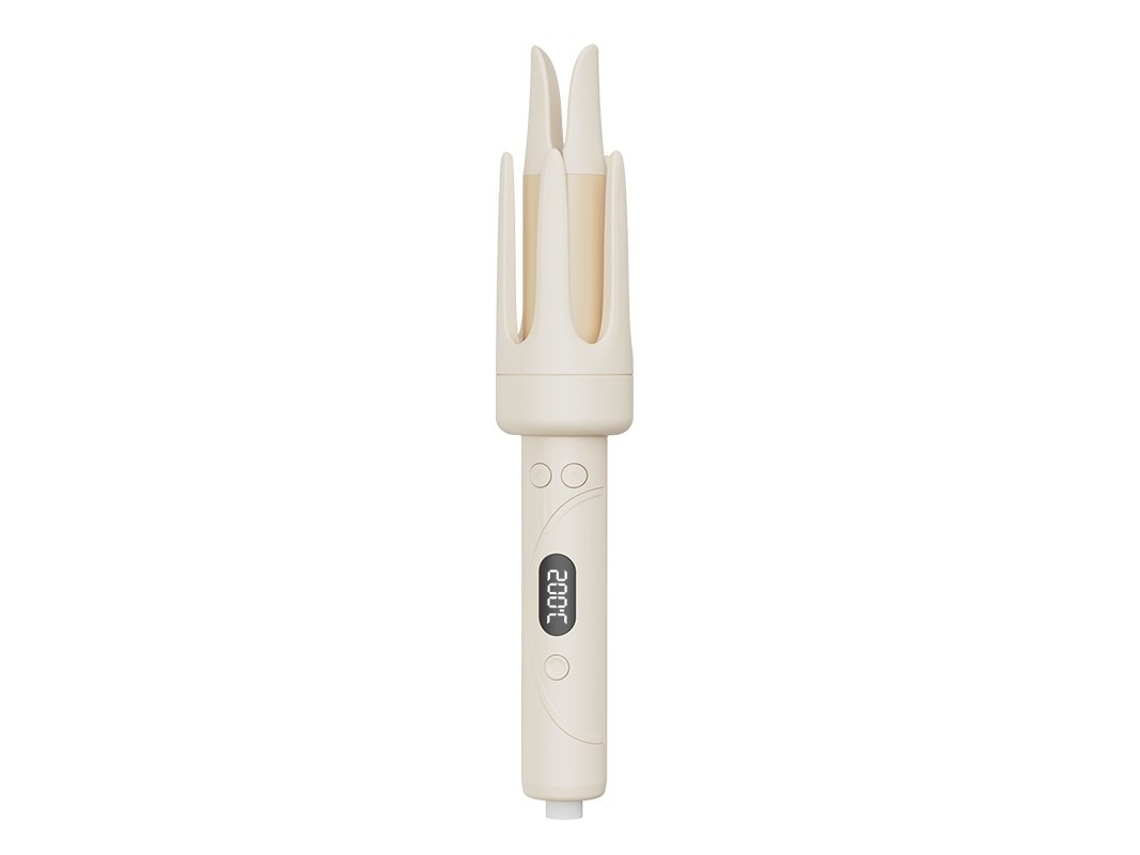 Modelador De Cachos Automático De 32 Mm Com Íons Negativos Para Ondas Suaves, Bege