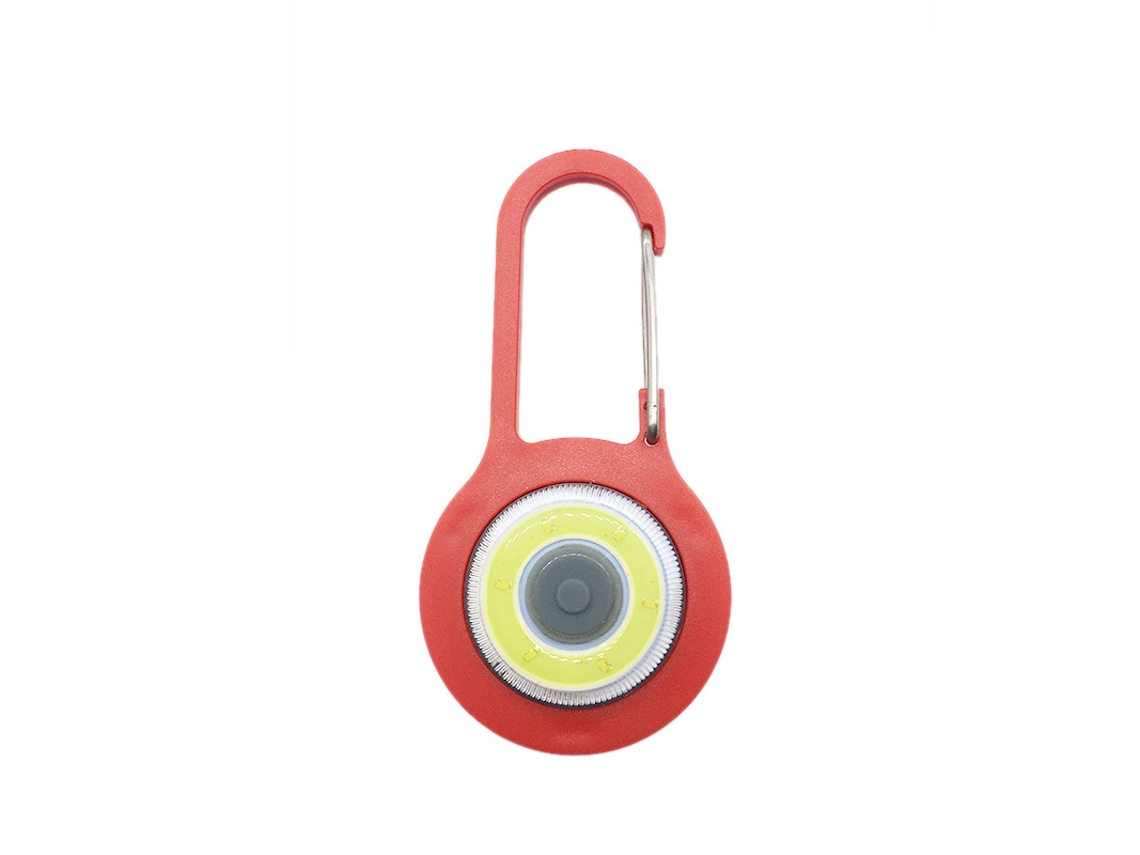 Luz de Aviso Carabiner Mochila Vermelha