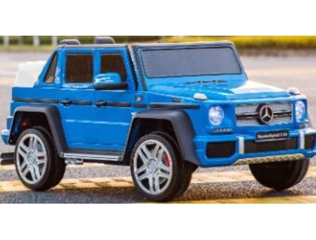 Oryxearth Carrinho Elétrico Mercedes Maybach G650 Para Crianças Azul 12v Homemiyn