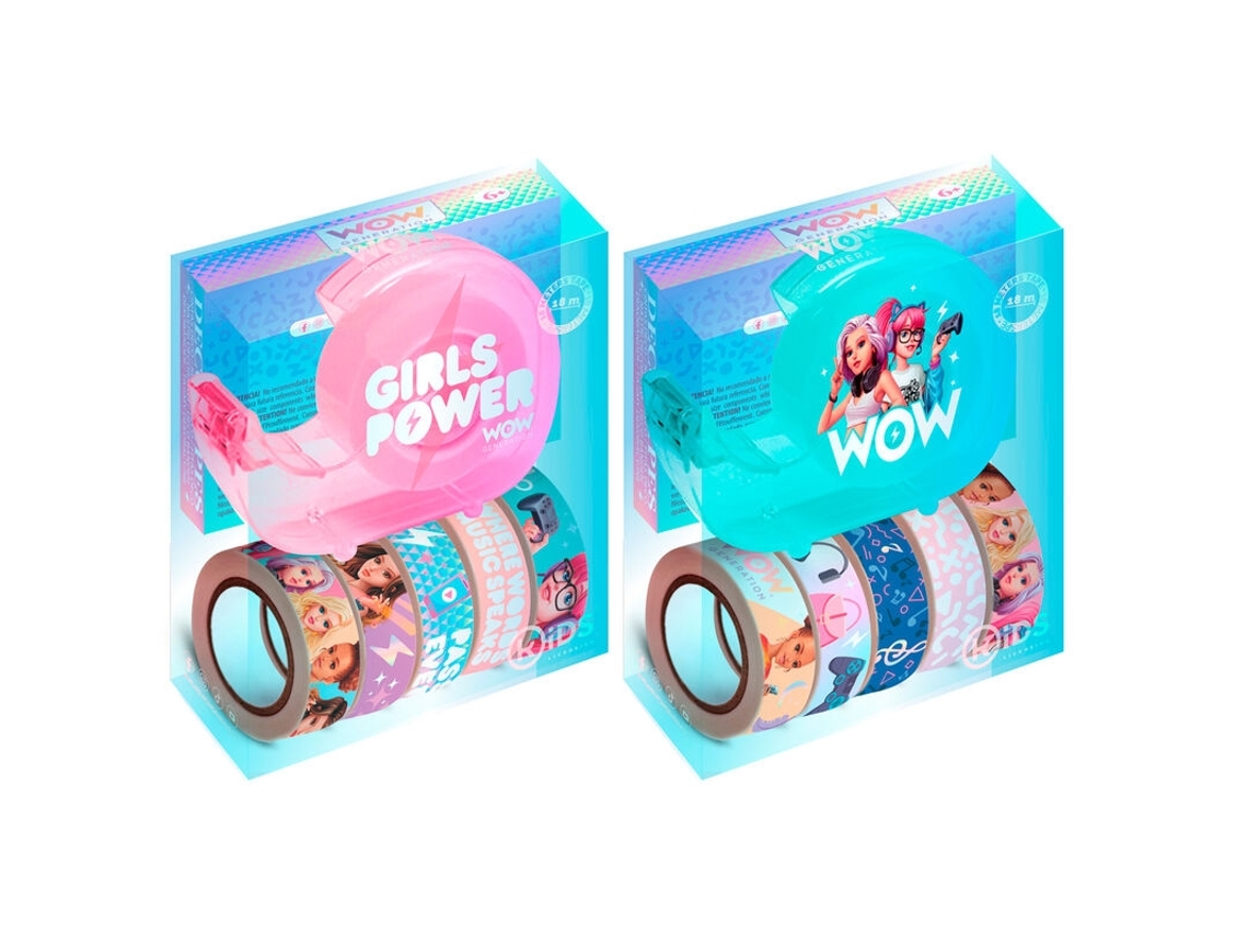 Fita Adesiva, Wow Generation Em Diversas Cores