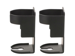 Suporte de Parede para Escova Dentes, Organizador Dentes Elétrica Banheiro, Formato Quadrado, P Ara Higiene Pessoal, 2 Peças. GOKOCO