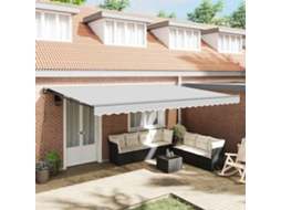 Vidaxl Estrutura De Toldo Ajustável Antracite 4,5 × 3 M Aço