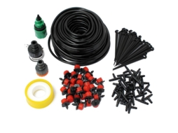 Kit Irrigação Automático Ajustável Micro 25m Jardim