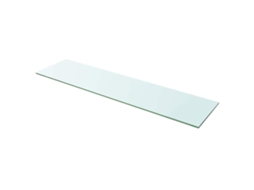 Vidaxl Prateleira De Vidro 100x25 Cm Transparente
