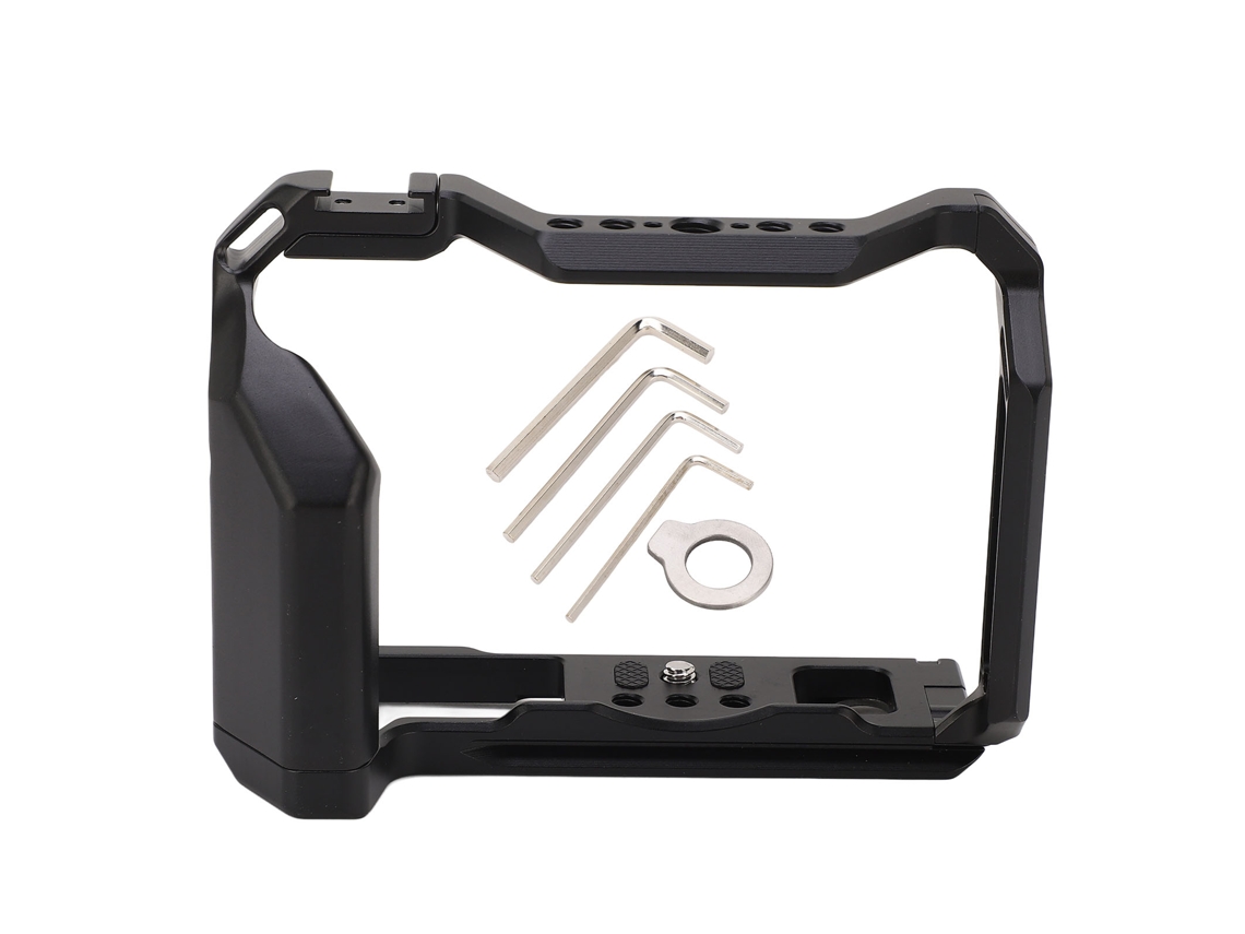 Cage De Vídeo Para Cámara Fujifilm Xt5, Rig De Manejo Manual Con Tornillos 1/4 3/8 Y Zapatos Fríos
