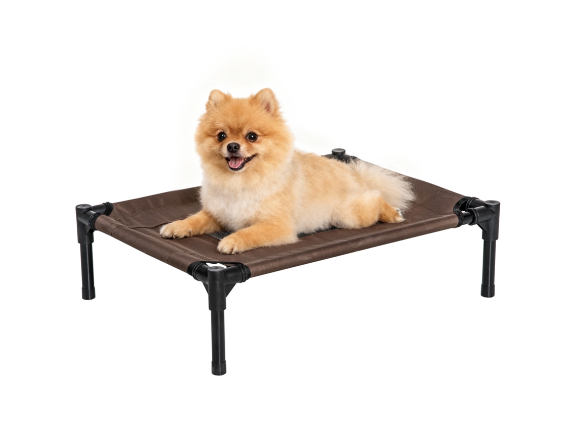 Cama Portátil para Gatos, Malha Respirável, 61x46x18 cm, Marrom | S/MARCA