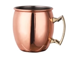 Copos de Cobre Moscow Mule 530ml em Aço Inoxidável | S/MARCA