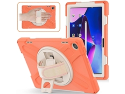 Capa Protetora De Silicone + Pc Para Tablet Lenovo Tab M10 10.1 3ª Geração