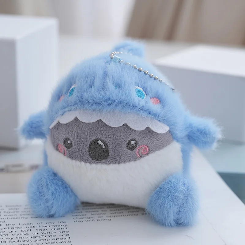 Chaveiro de Pelúcia Baby Shark de 12 Cm MDUG (azul)