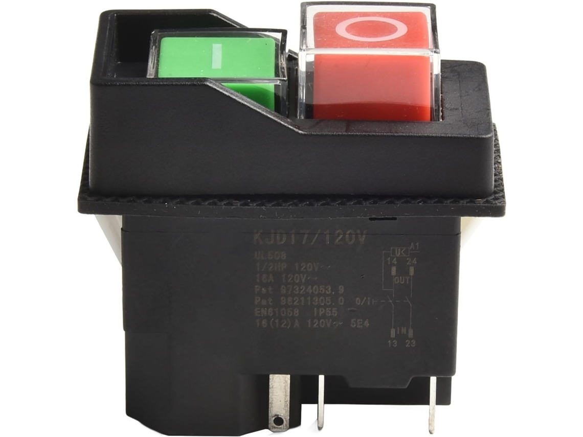 Dispositivo Para Kjd17 120v 5 Pinos 16a 1 2hp Limpeza Doméstica Absorvente