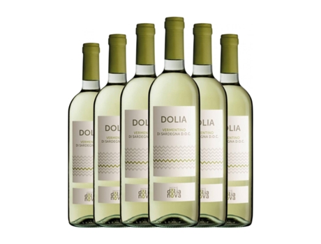 Vinho branco DOLIANOVA Dolia Vermentino Vermentino di Sardegna (0.75 L - 6 Unidades)