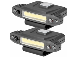 Farol de Encaixe Recarregável com Sensor de Dedo Usb e Bateria Integrada