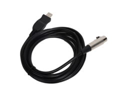 ADAPTADOR USB PARA XLR FÊMEA COM FUNÇÃO DE GRAVAÇÃO CABO 3 METROS PARA EQUIPAMENTO DE JOGOS
