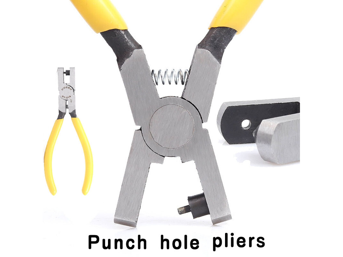 Pulseira De Couro Para Relógio, Furador Redondo, Alicate Para Reparo De Relógios SUNNY SPACES