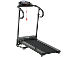 Esteira Elétrica Dobrável com tela LCD, velocidade 0.8-10km/h, 3 programas, 500W, preta (123x62x117cm) | S/MARCA