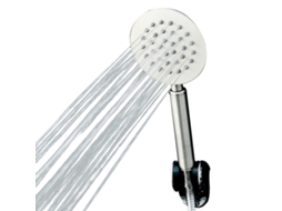 Cabeça De Chuveiro Mão Aço Inox 10cm Pressão Alta G1/2