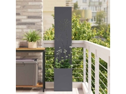 Vidaxl Tela De Privacidade Para Jardim Antracite 32 X 32 X 150 Cm