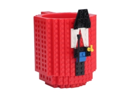 Caneca De Café Build On Bricks, Livre Bpa, 35 Cl, Divertida Com Blocos Construção Coloridos, Perfeita Para Crianças Se Divertirem Aquaforge