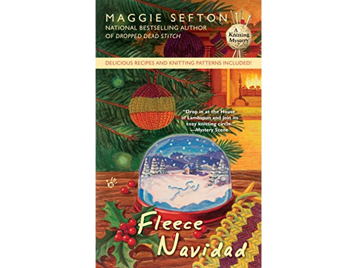 Livro Fleece Navidad de Maggie Sefton (Inglês)