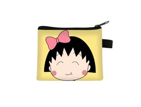 Chibi Maruko Mini Porta-Moedas KOHREE 2 Peças