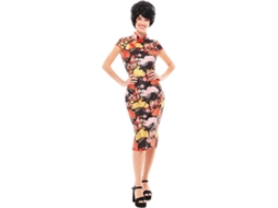 Fato de Menina PARTILANDIA Floral Estilo Chinês Shanghai Qipao (Tam.: M)