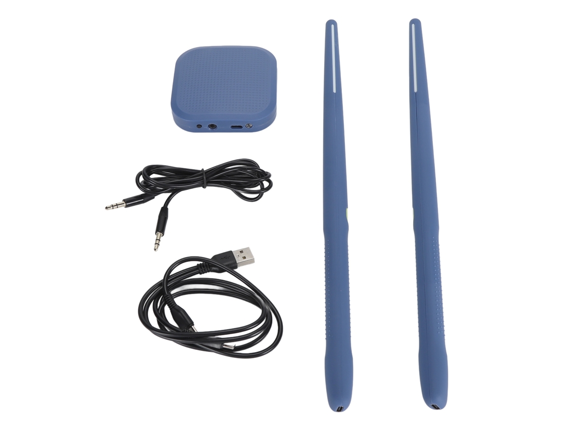 Aetheria conjunto de Tambores de Ar Elétrico 3d com Baquetas Rgb Virtual Portátil Bluetooth 8 Sons