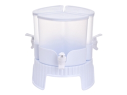 Dispensador De Bebidas Refrigerado Com Bico, Grande Capacidade, Separador Triplo De Sabores Para Festas.