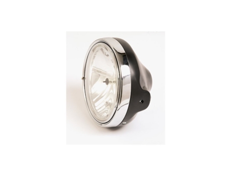 Farol de Vidro Liso para Motociclos BRAZOLINE Ltd Style