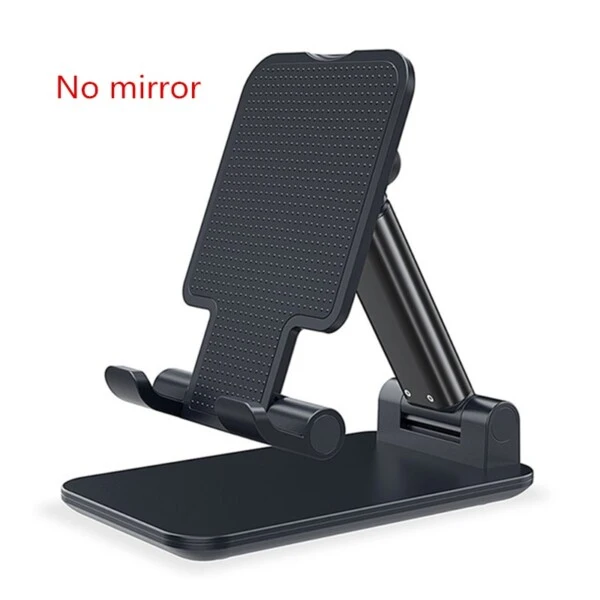 Suporte De Mesa Em Placa De Metal, Dobrável, Expansível, Com Suporte Para Celular.