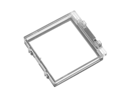 Capa Protetora Adesiva Para Switch, Quadrada, Transparente, 50x55 Mm.