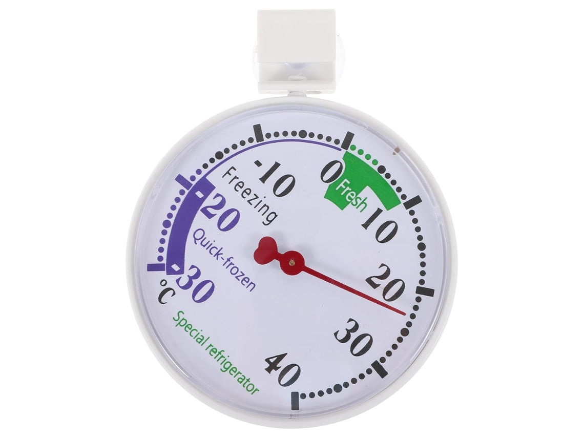 Lurelia Sensor De Temperatura, Para Frigorífico E Congelador, Alta Precisão, Visor Fácil Leitura, Uso Comercial, Material Plástico