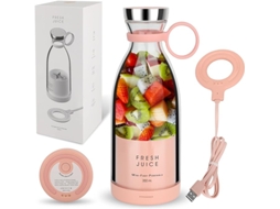 Liquidificador portátil Slowmoose de tamanho pessoal, alimentado por bateria e USB