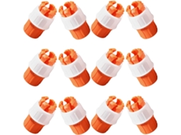 Adaptador De Torneira Em Pvc Laranja, Resistente Ao Desgaste, Conexão
