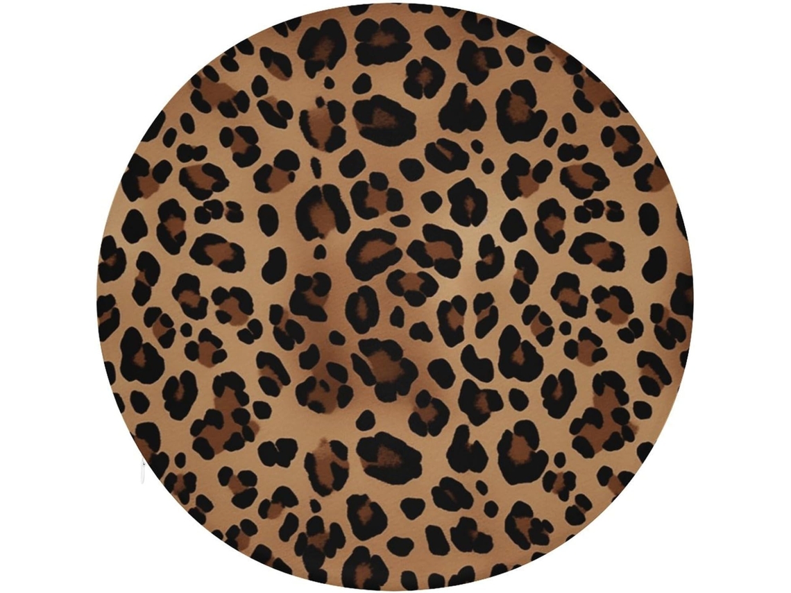 Almofada Quadrada De Espuma Viscoelástica Com Estampa Leopardo, Almofada Versátil, Almofada Extra Macia E Confortável