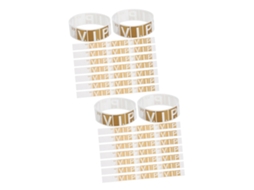 Popetpop 200-Pulseiras Vip Impermeáveis Para Eventos, Festas E Shows, Pulseiras De Segurança Para Acesso